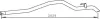 Abgasrohr hinten DINEX 54605