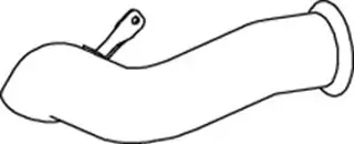 Abgasrohr hinten DINEX 64779 Bild Abgasrohr hinten DINEX 64779