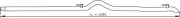 Abgasrohr hinten DINEX 74617