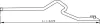 Abgasrohr hinten DINEX 74618