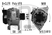 Generator 14 V ERA 209005A