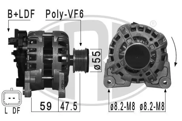 Generator 14 V ERA 209035A