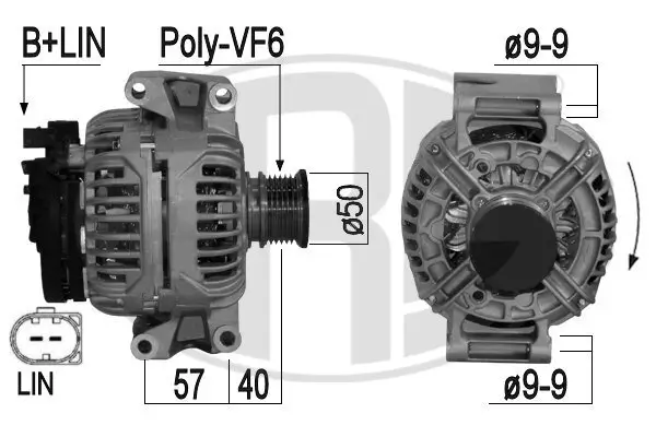 Generator 14 V ERA 209083A