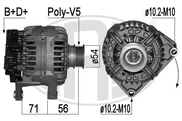 Generator 14 V ERA 209096A