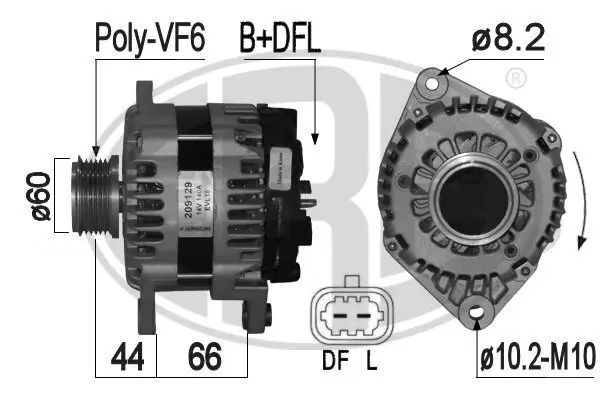 Generator 12 V ERA 209129A