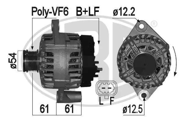 Generator 14 V ERA 209138A