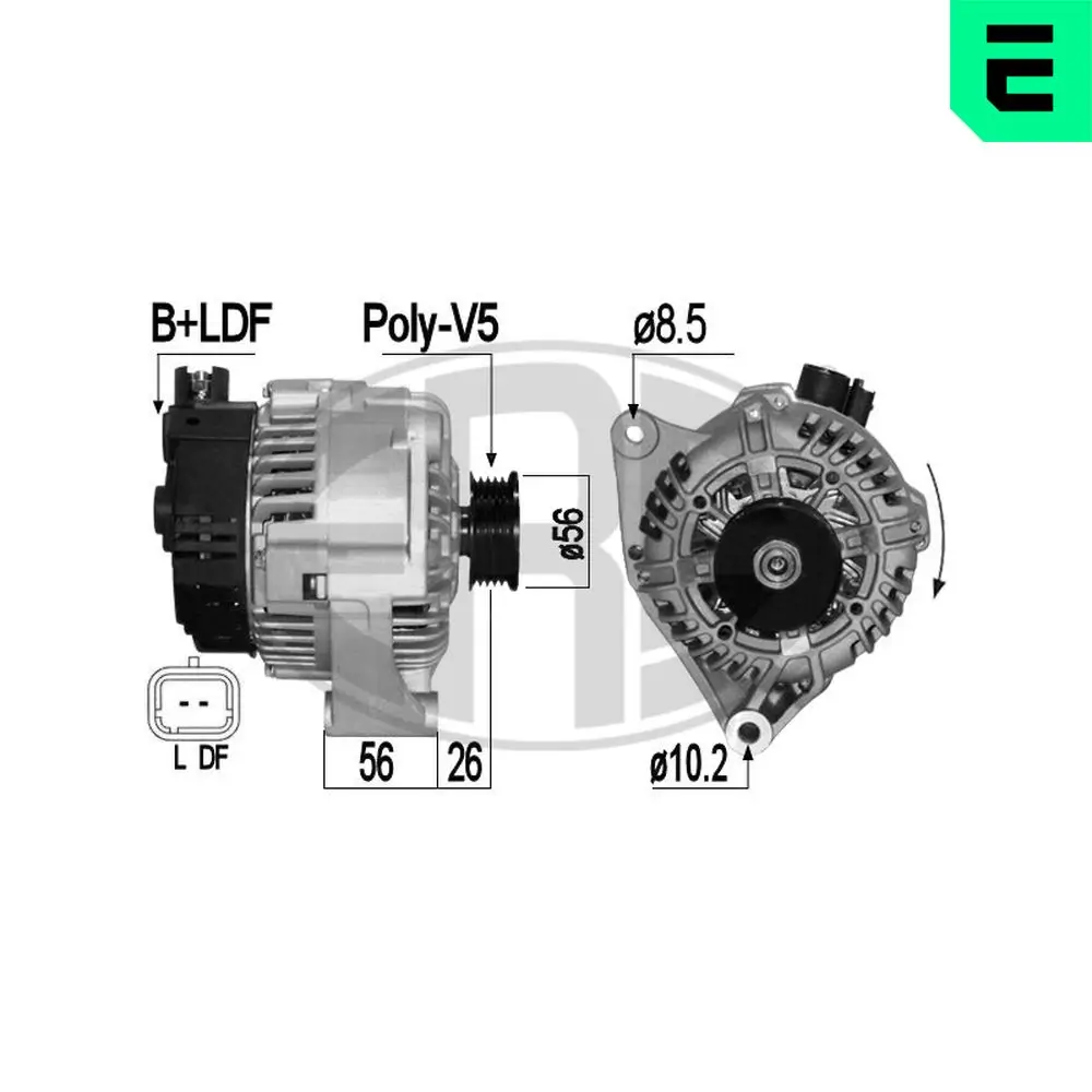 Generator 14 V ERA 209160A