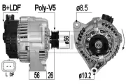 Generator 14 V ERA 209160A