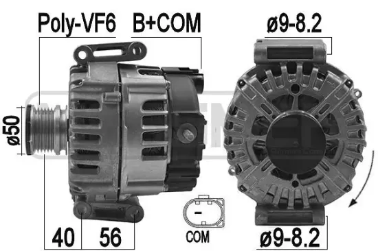 Generator 14 V ERA 209190 Bild Generator 14 V ERA 209190