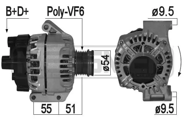 Generator 14 V ERA 209225A