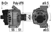 Generator 14 V ERA 209225A