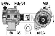 Generator 14 V ERA 209342A