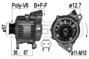 Generator 14 V ERA 209345A