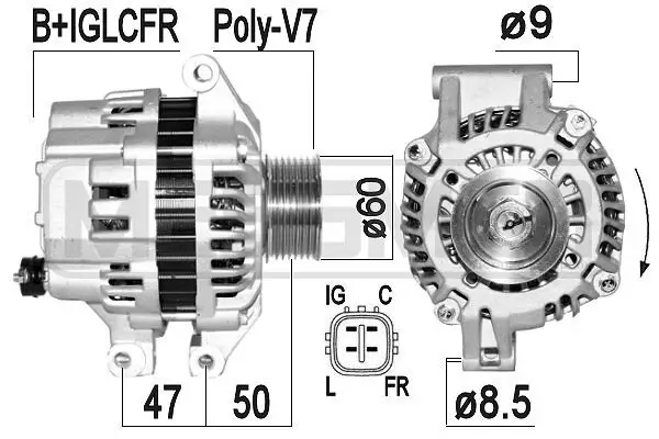 Generator 14 V ERA 209356A