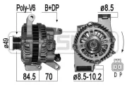 Generator 14 V ERA 209358A