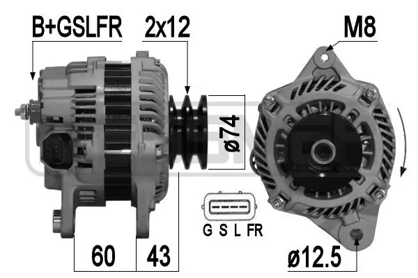 Generator 14 V ERA 209364A