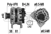 Generator 14 V ERA 209375A