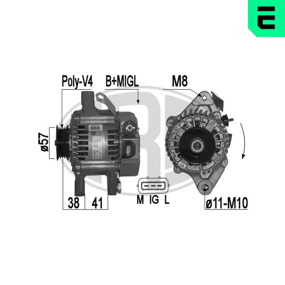 Generator 14 V ERA 209394A