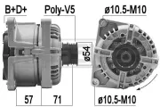 Generator 14 V ERA 209418A