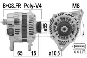 Generator 14 V ERA 209444A