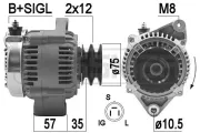 Generator 14 V ERA 209474A