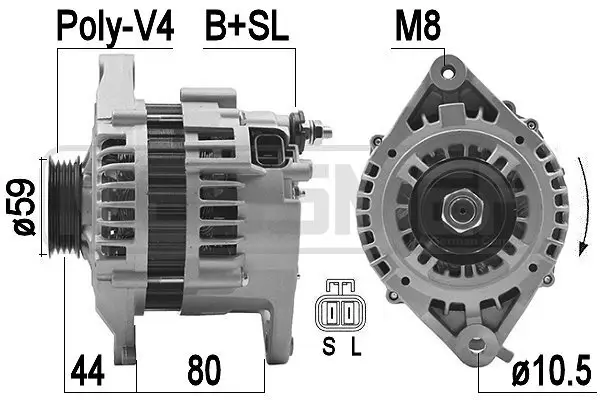 Generator 14 V ERA 209486A