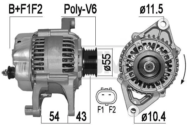 Generator 14 V ERA 209530A