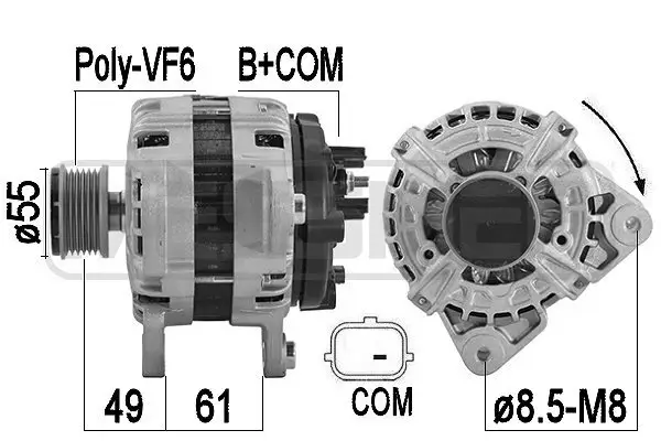 Generator 14 V ERA 209537A