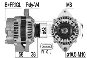 Generator 14 V ERA 209540A