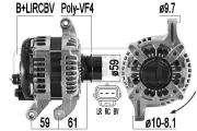 Generator 14 V ERA 209587