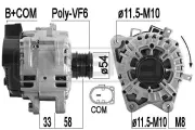 Generator 14 V ERA 209588