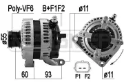 Generator 14 V ERA 209612A