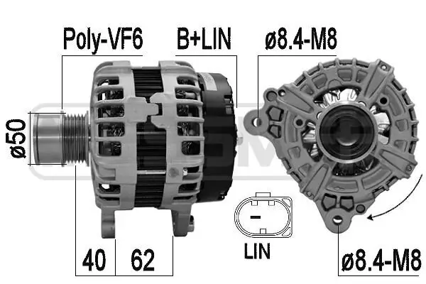 Generator 14 V ERA 209614A