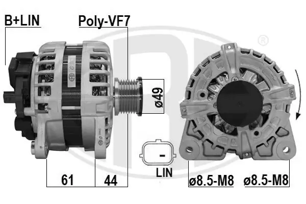 Generator 14 V ERA 209643A