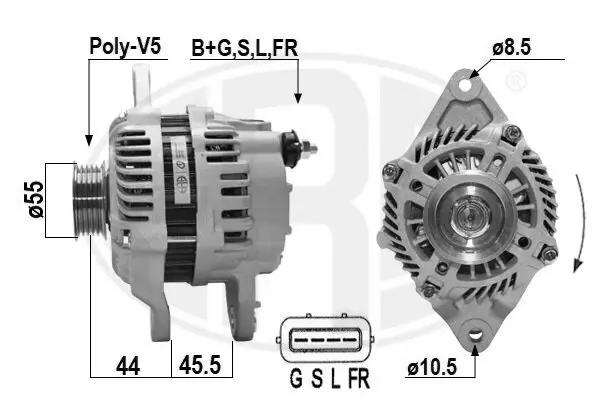 Generator 12 V ERA 209644A