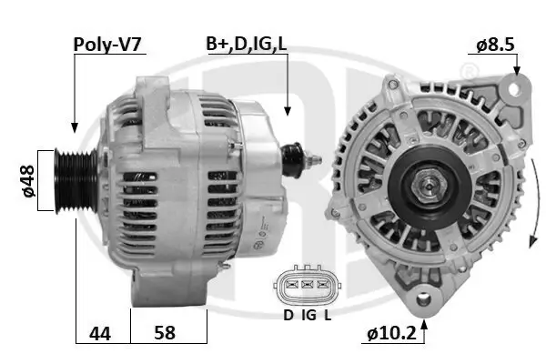 Generator 14 V ERA 209680A