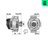 Generator 14 V ERA 209695A
