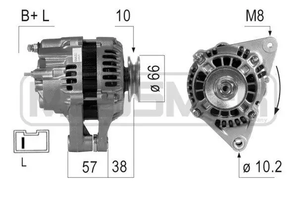 Generator 14 V ERA 210015A