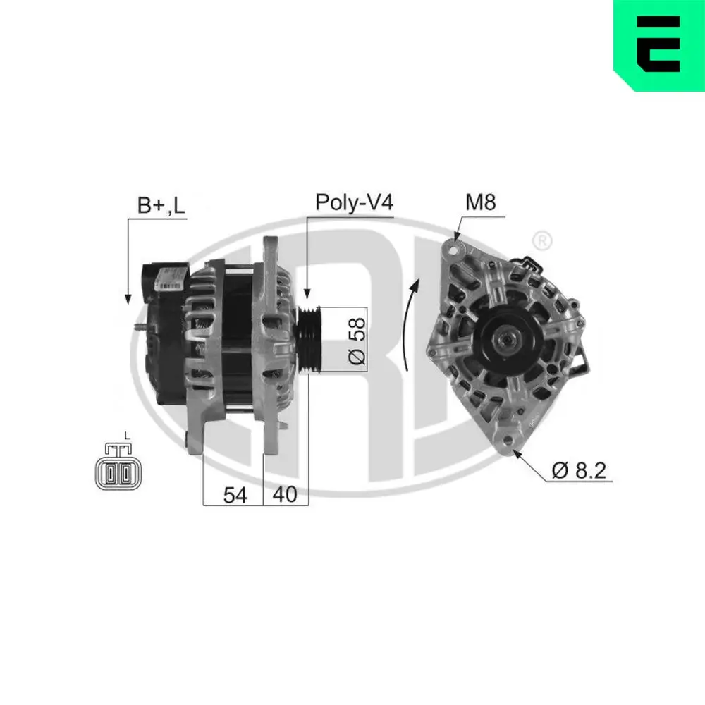 Generator 14 V ERA 210022A