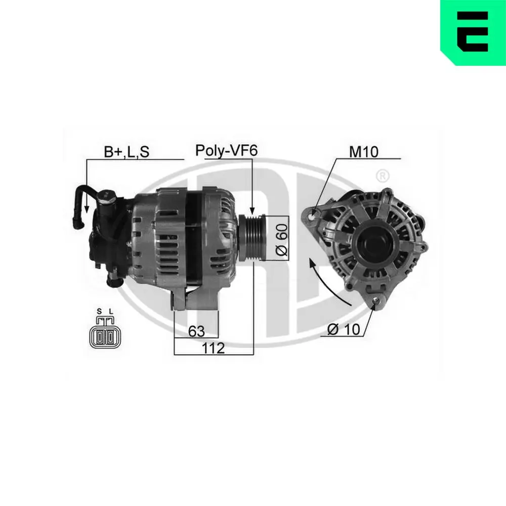 Generator 14 V ERA 210024A