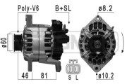 Generator 14 V ERA 210046A