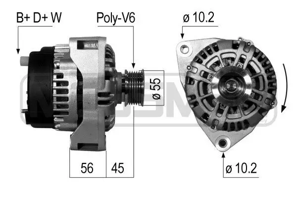 Generator 14 V ERA 210052A