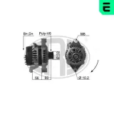 Generator 14 V ERA 210065A