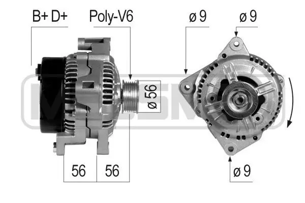 Generator 14 V ERA 210181A