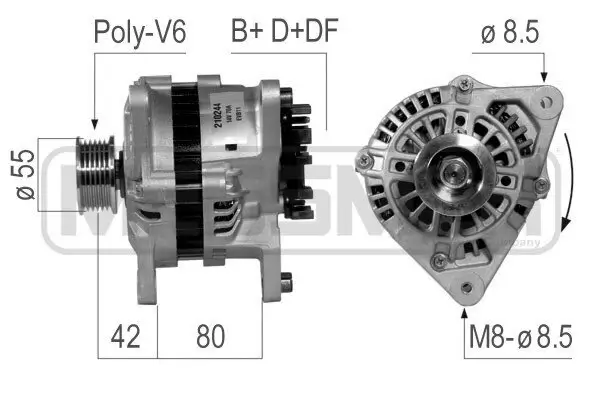 Generator 14 V ERA 210244A