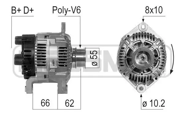 Generator 14 V ERA 210271A