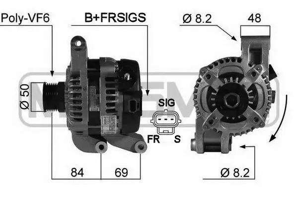 Generator 14 V ERA 210328A