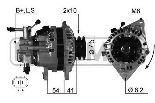 Generator 14 V ERA 210331A