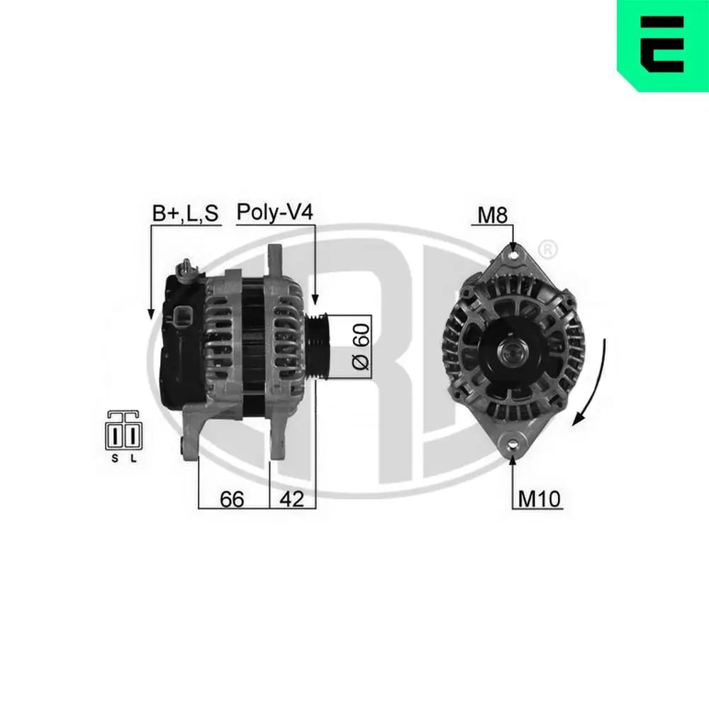 Generator 14 V ERA 210370A