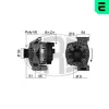 Generator 14 V ERA 210406A Bild Generator 14 V ERA 210406A